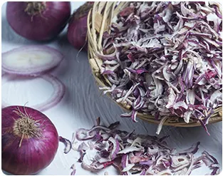 Dehydrated Red Onions